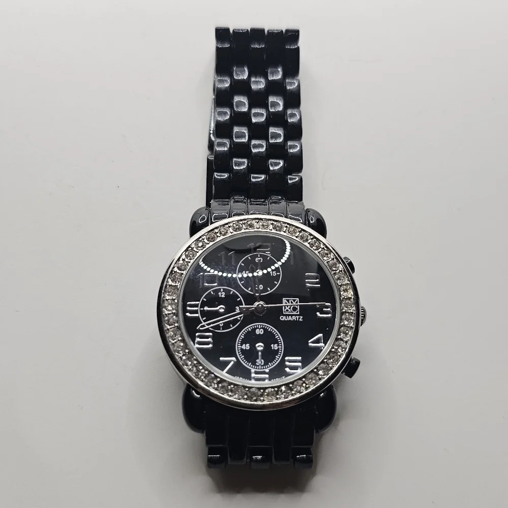 ⭐️40% Off⭐️ NY&CO Black Watch with Crystal Accent